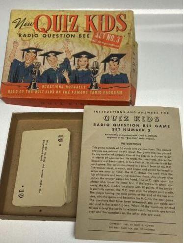 quiz the bee about a card game