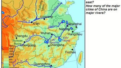 the two major river systems in china that flow from the west to the pacific ocean