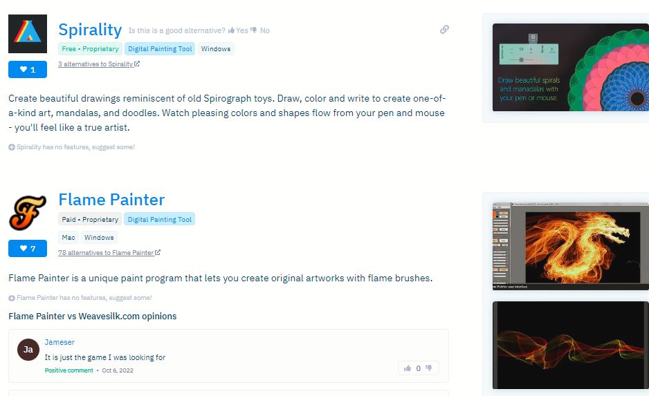 weavesilk.com free similar website