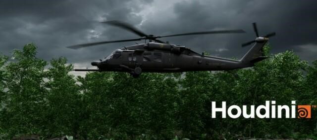 udemy – houdini helicopter landing simulation course