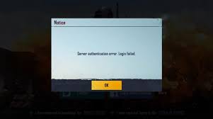 BGMI Server Authentication Issues