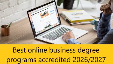 Best online business degree programs accredited 2026/2027