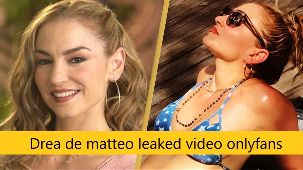 Drea de matteo leaked video onlyfans
