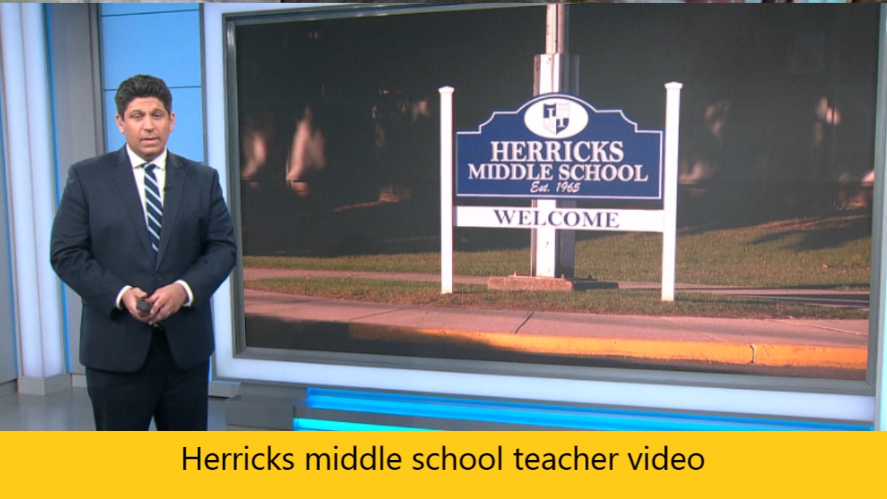Herricks middle school teacher video