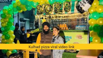 Kulhad pizza viral video link