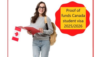 Proof of funds Canada student visa 2025/2026