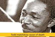 Todd matshikiza cause of death