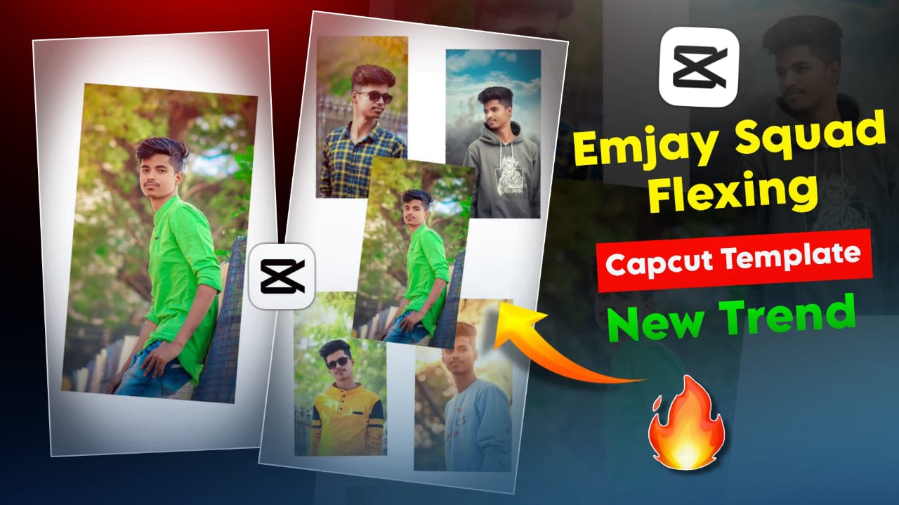 emjay squad flexing capcut template