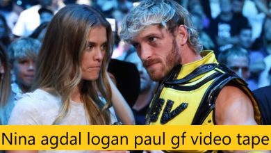 Who is Nina agdal logan paul gf video tape