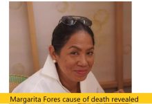 Margarita Fores cause of death revealed