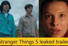 Stranger Things 5 leaked trailer