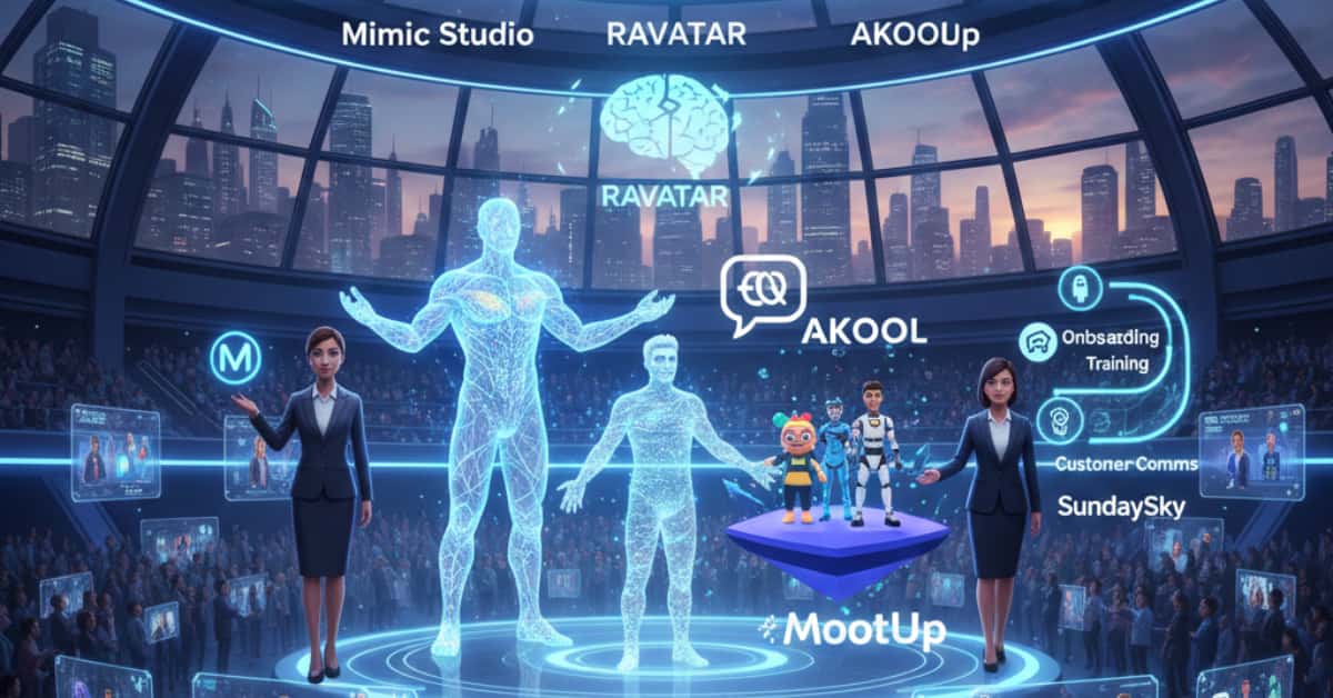 Top AI Avatar Tools for virtual event hosting