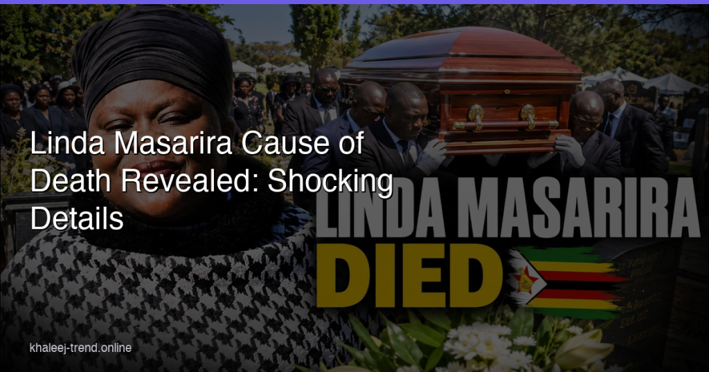 Linda Masarira cause of death