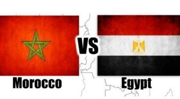 القناة الناقلة لمباراة مصر والمغرب