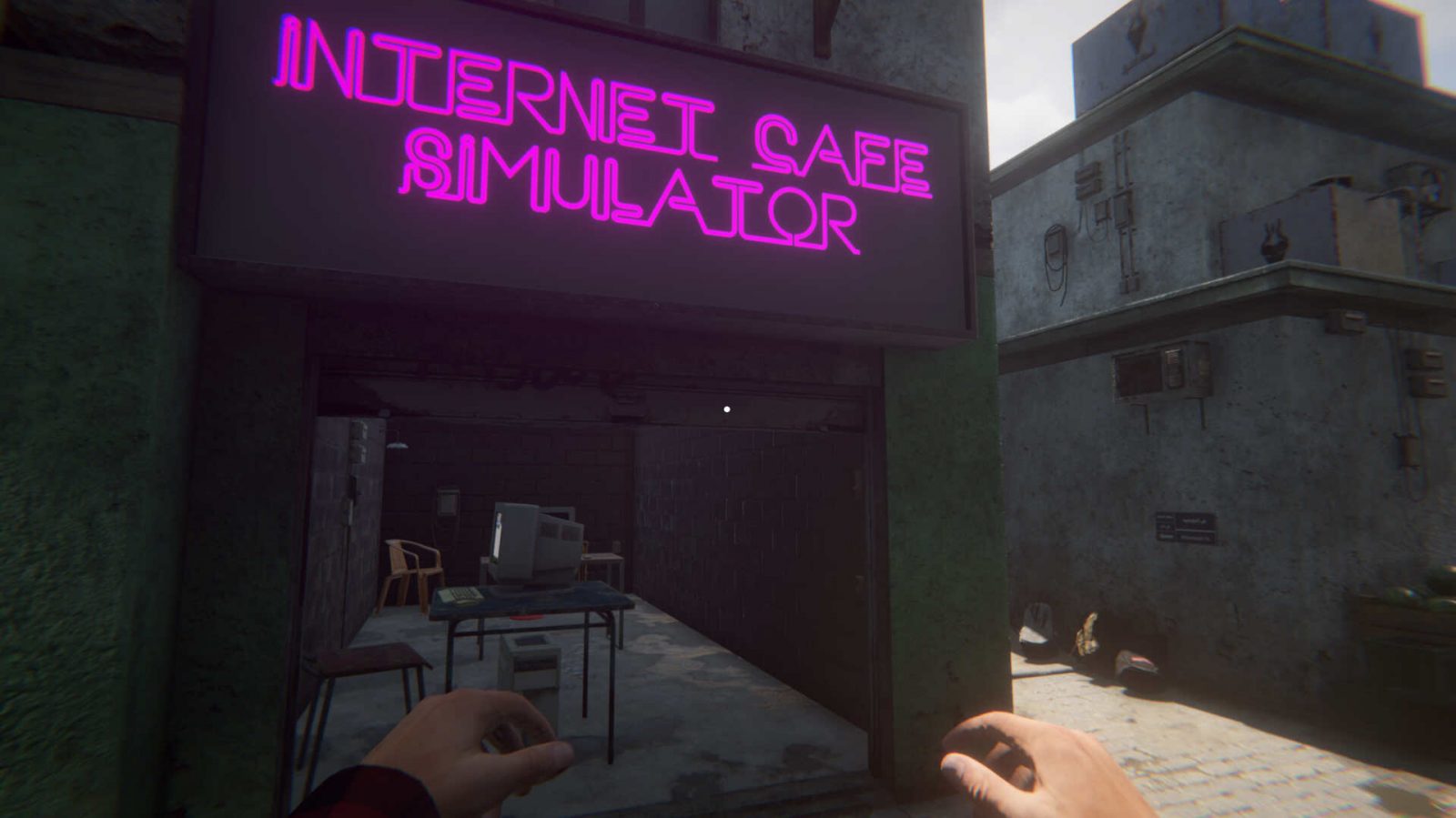 صورة من داخل لعبة Internet Cafe Simulator 2