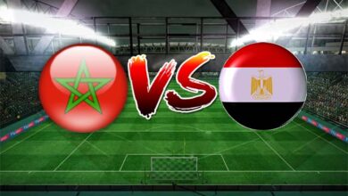 موعد مباراة مصر والمغرب