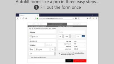 simple form fill اداة اوتو فيل