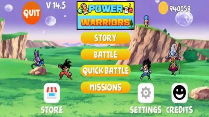 تحميل لعبة power warriors
