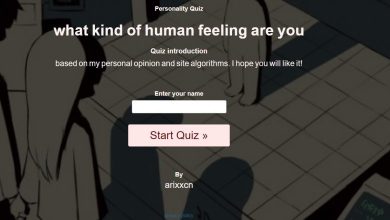 اختبار المشاعر تيك توك human feeling quiz tiktok