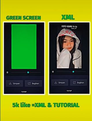 قوالب xml capcut