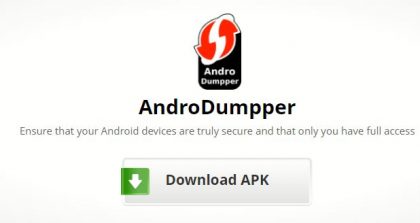 تحميل برنامج androdumpper