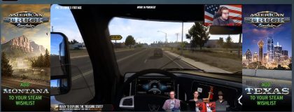 لعبة Truck Simulator USA