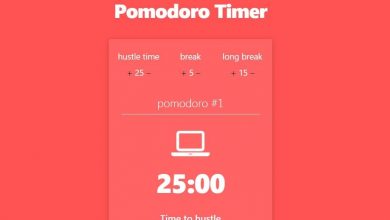 تطبيق بومودورو Pomodoro