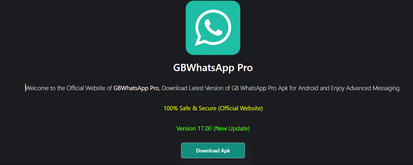 gbwhatsapp pro v16.20 تحميل