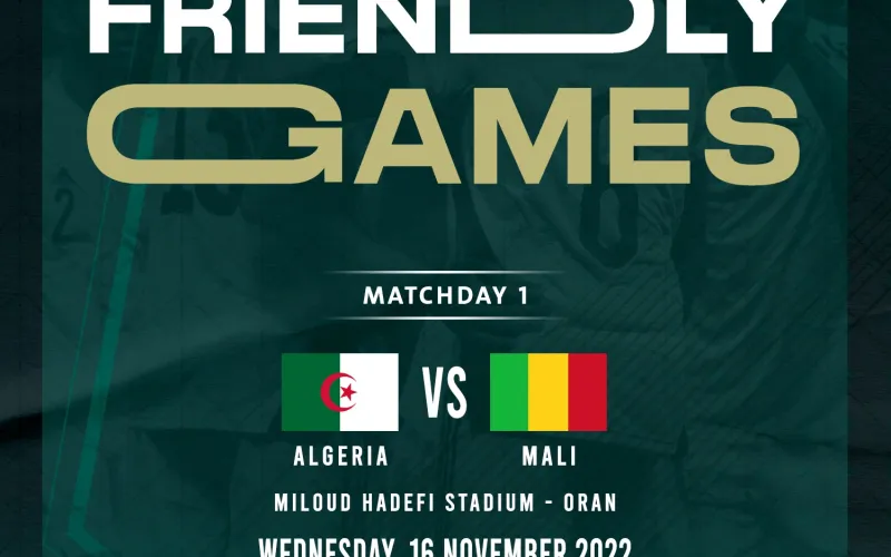 تذاكر مباراة الجزائر ضد مالي