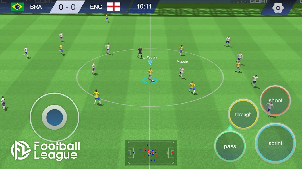 تحميل لعبة football league 2023