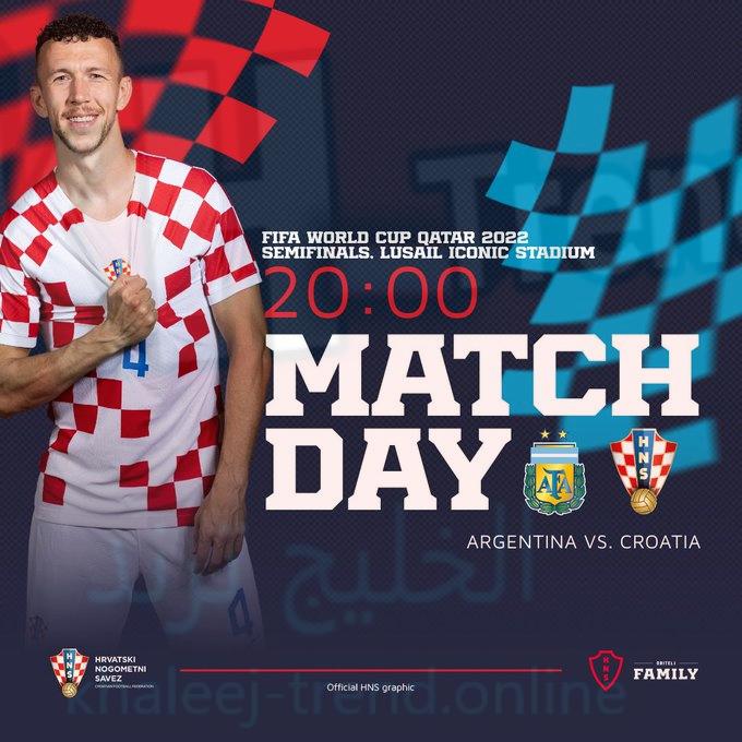 رابط مباراة الارجنتين ضد كرواتيا في كأس العالم