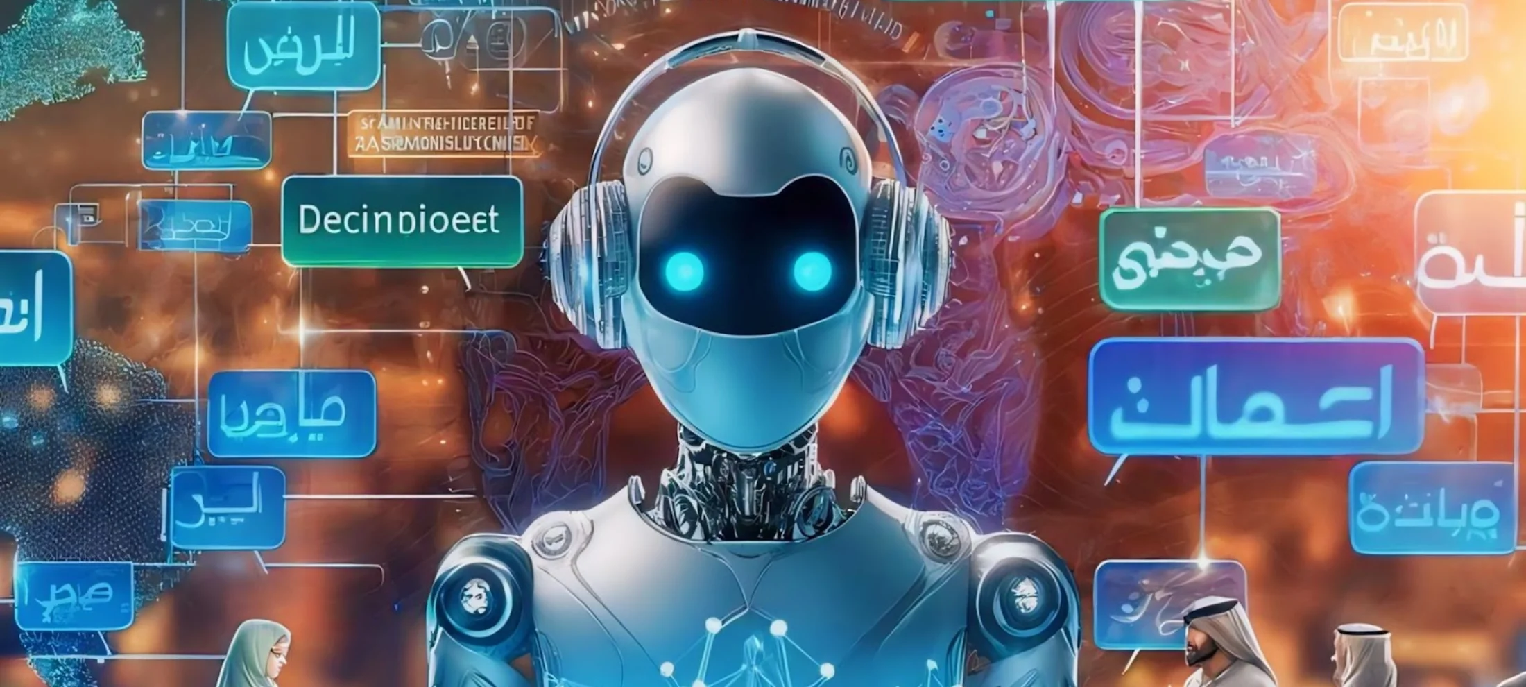 برنامج الذكاء الاصطناعي مجاني عربي