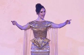 من هي شيرين احمد طارق افتتاح المتحف المصري